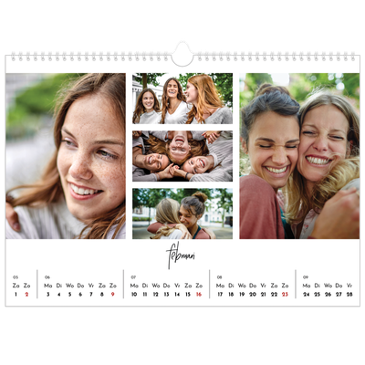 Fotokalender A3 — Foto arrangement [Februari]