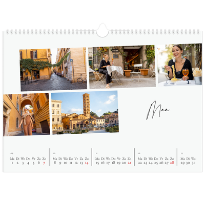 Fotokalender A3 — City trip [Maart]