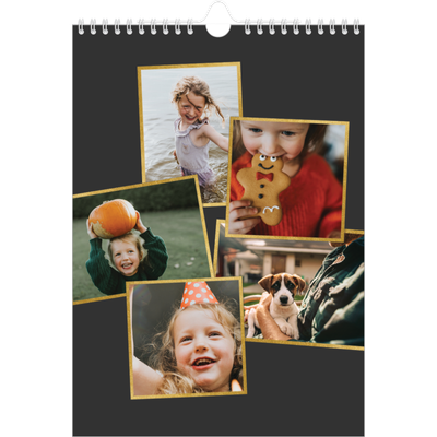 Verjaardagskalenders A4 — Herinneringen verzamelen [omslag]