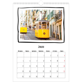 Fotokalender A3 — Plakboekmomenten