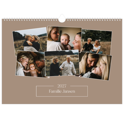 Fotokalender A3 — Gemaakte herinneringen [omslag]