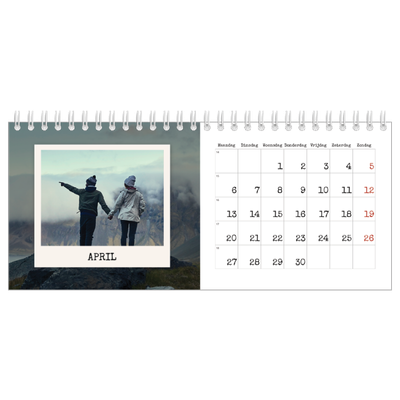 Bureaukalenders — De portretselectie [April]