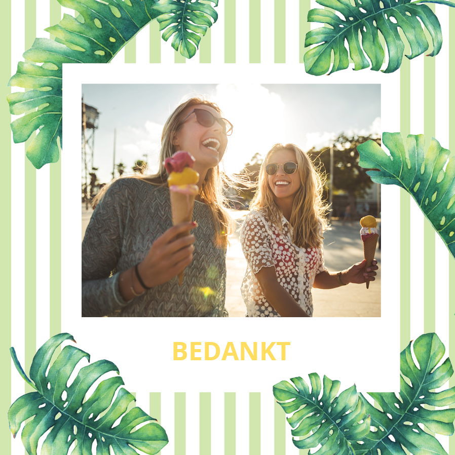 Bedankkaarten — Jungle