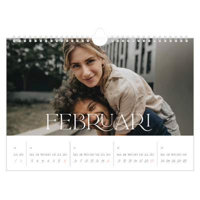 Fotokalender A4 — Groots [Februari]