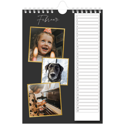 Fotokalender A5 — Herinneringen verzamelen [Februari]