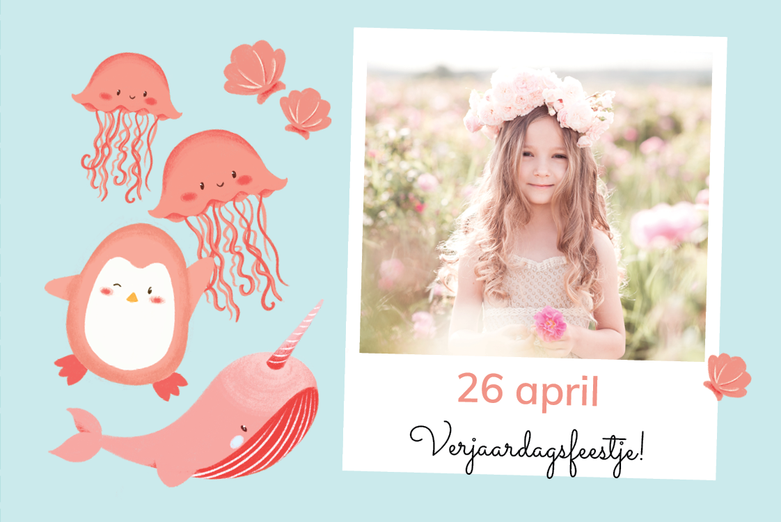 Uitnodigingen — Zeewezens