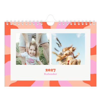Fotokalender A5 — Speelse patronen [omslag]