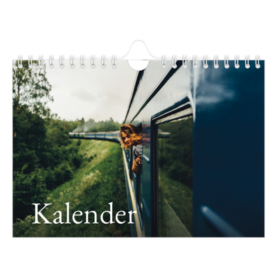 Fotokalender A5 — Eenvoudige letters [omslag]