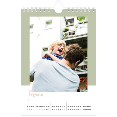 Fotokalender A5 — Aardse frames [Februari]