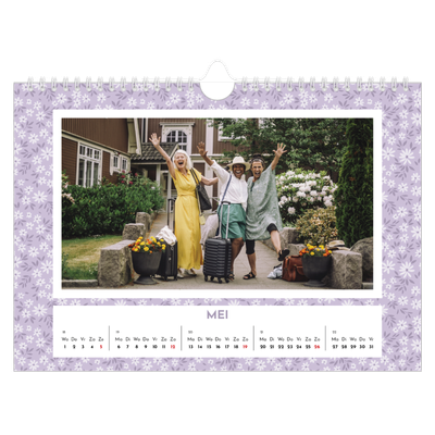Fotokalender A4 — In volle bloei [omslag]