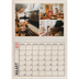 Fotokalender A4 Dubbel (30 x 40 cm) — Craft stempel effect [Maart]