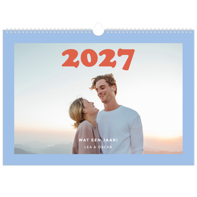 Fotokalender A3 — Retro stijl frames [omslag]