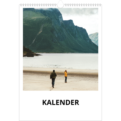 A3 Jaarkalenders — Witte randen [omslag]