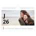 Fotokalender A5 — Letter stijl [Januari]