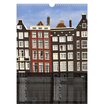 A3 Jaarkalenders — Fotoverloop naar transparant [omslag]