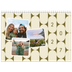 Fotokalender A4 Dubbel (30 x 40 cm) — Retro patronen [omslag]