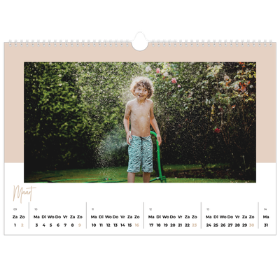 Fotokalender A3 — Aardse frames [Maart]
