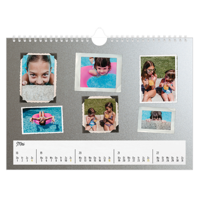Fotokalender A4 — Fotocollage [omslag]