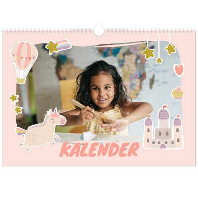 Fotokalender A3 — Regenboog eenhoorn [omslag]