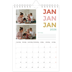 Fotokalender A5 — Bont gekleurd [Januari]