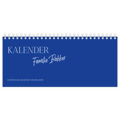 Bureaukalenders — Kobalt klassieker [omslag]