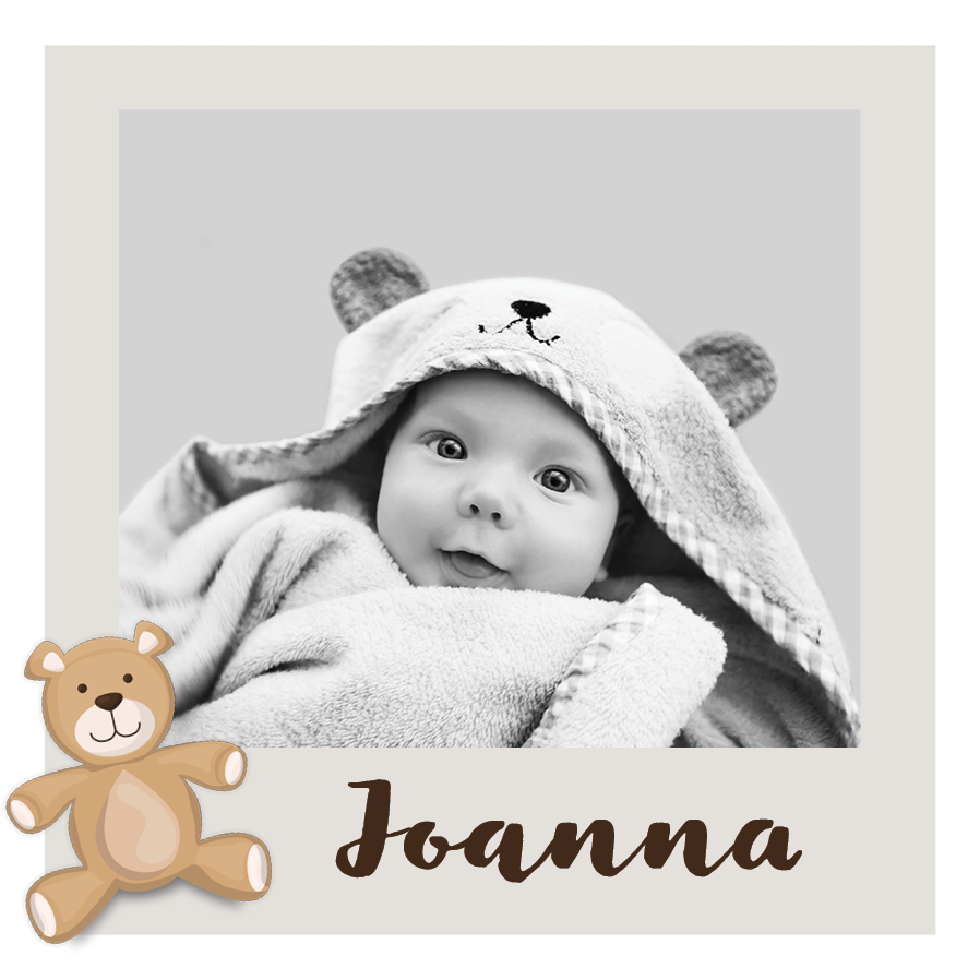 Uitnodigingen — Teddybeer