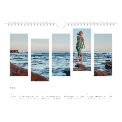 Fotokalender A4 — Reismozaïeken [Mei]