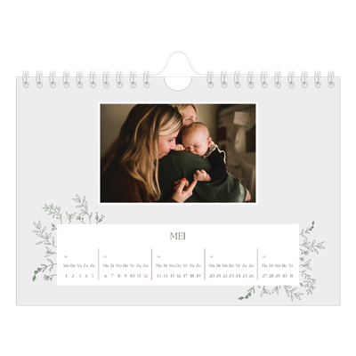 Fotokalender A5 — Hand gemaakte bloemen [omslag]