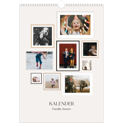 A3 Jaarkalenders — Fotowand gallerij [omslag]