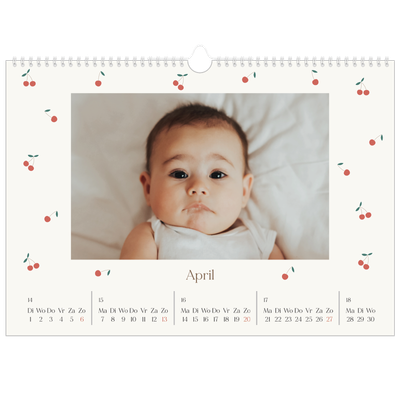 Fotokalender A3 — Gelukzalig kers [April]
