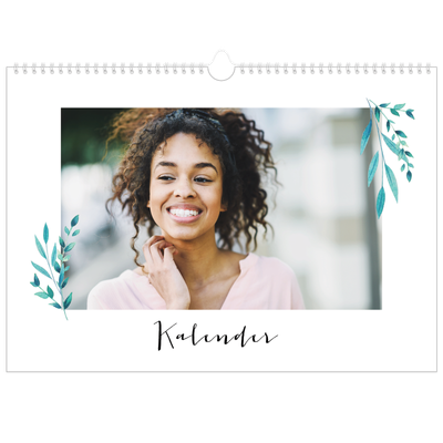 Fotokalender A3 — Bloemen illustraties [omslag]