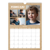 Fotokalender A4 (20 x 30 cm) — Magazine stijl [Februari]