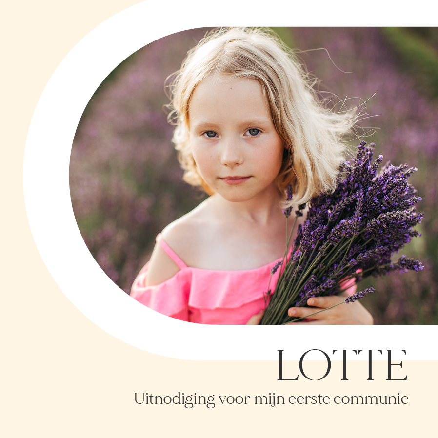 Uitnodigingen — Vrije vorm - Ivoor