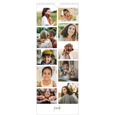 Smalle kalender  — Foto arrangement [omslag]