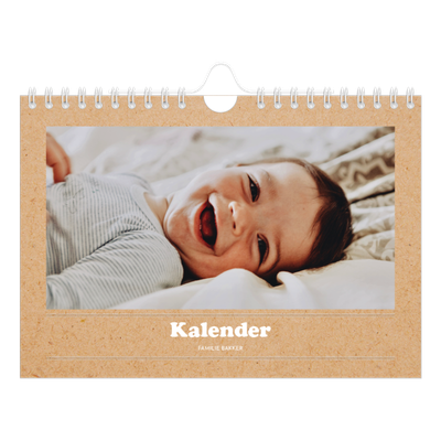 Fotokalender A5 — Magazine stijl [omslag]