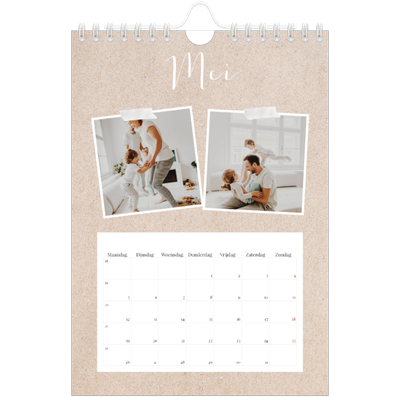 Fotokalender A5 — Scrapbook kalender [omslag]