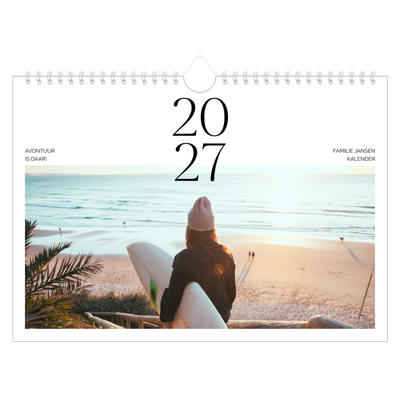 Fotokalender A4 — Surfing sunsets [omslag]