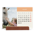 Bureaukalender met houten standaard  — Pastel hoofdstukken [Maart]