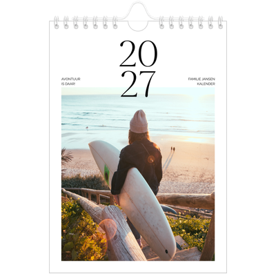 Fotokalender A5 — Surfing sunsets [omslag]