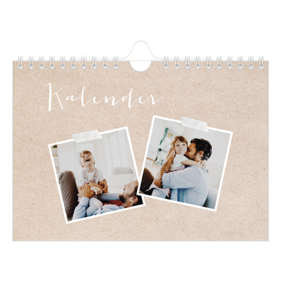 Fotokalender A5 — Scrapbook kalender [omslag]