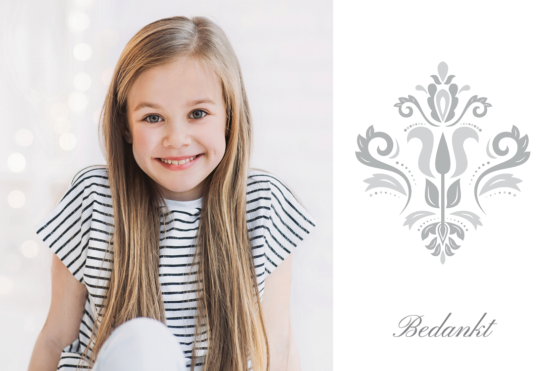 Bedankkaarten — Antiek motief