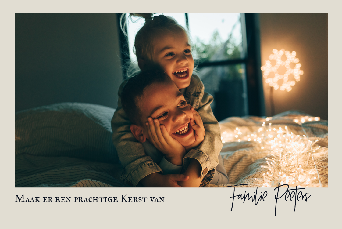 Fotokaarten — Namens de familie