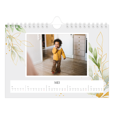 Fotokalender A5 — Bloemen splash [omslag]