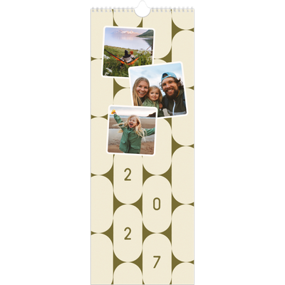 Smalle kalender  — Retro patronen [omslag]