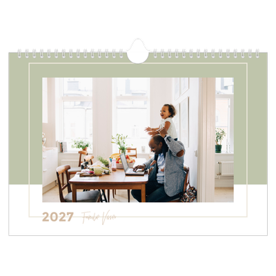 Fotokalender A4 — Aardse frames [omslag]