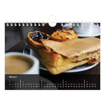 Fotokalender A5 — Fotoverloop naar transparant [Februari]