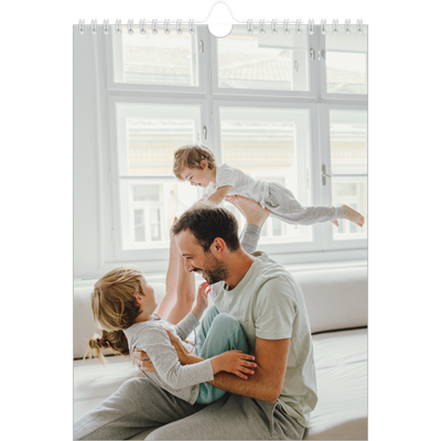 Verjaardagskalenders A4 — Bont gekleurd [omslag]