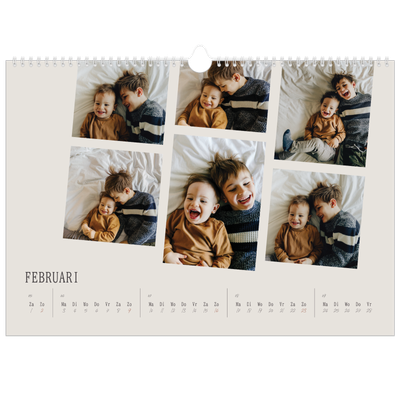 Fotokalender A3 — Herinneringen in beweging [Februari]