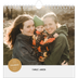 Jaarkalenders vierkant — Fotosticker [omslag]