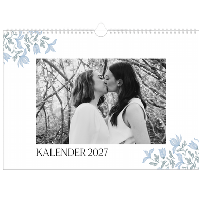 Fotokalender A3 — Elegant bloemig [omslag]